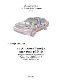Image of Thực hành kỹ thuật điện - điện tử ô tô