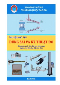 Image of Dung sai và kỹ thuật đo