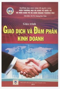 Image of Giáo trình Giao dịch và Đàm phán trong kinh doanh