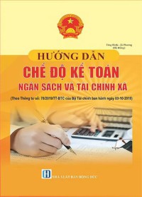 Image of Hướng dẫn chế độ kế toán ngân sách và tài chính xã