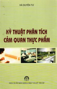 Image of Kỹ thuật phân tích cảm quan thực phẩm
